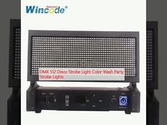 DMX 512 Disco Strobe Light Renkli Yıkama Partisi Strobe Işıkları