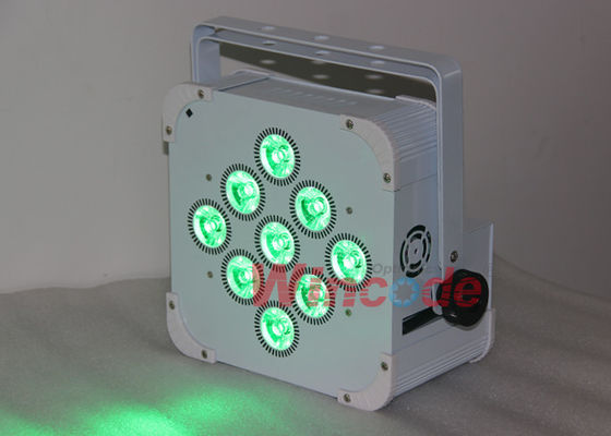 İyi bir fiyat. Sahne için taşınabilir reflektör 9x15W 5 / 9 Kanallar, Pil ile çalışan LED Par Dönerleri RGBWA çevrimiçi