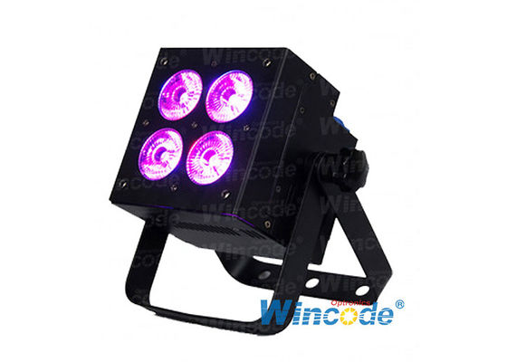 İyi bir fiyat. 4×18W RGBLWA+UV 7 in 1 LED Par Light, LED Flat Par Light, LED Uplight For Wedding Dj Events çevrimiçi