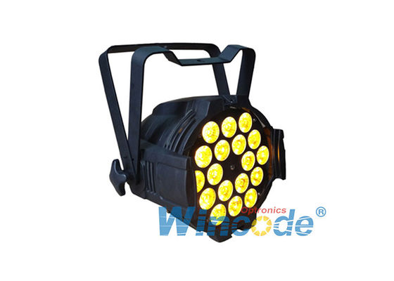 İyi bir fiyat. 18×15W RGBWA 5 In 1 LED Par Light 16 Bit PWM Hafifleştirme 25° 45° 60° İsteğe bağlı lens çevrimiçi