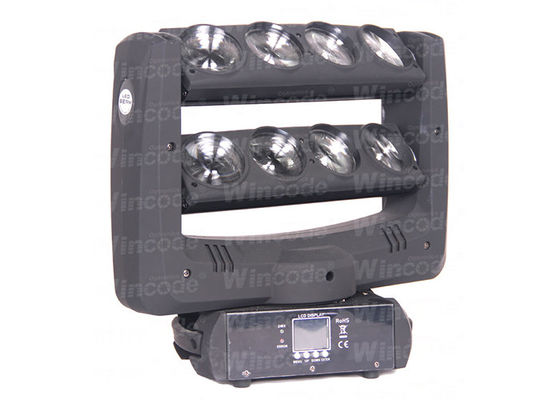 İyi bir fiyat. LED örümcek ışını hareketli baş ışığı sahne gösterisi için bir renkte 8pcs 12W 4 çevrimiçi
