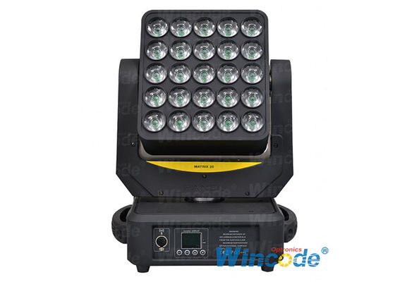 İyi bir fiyat. Bireysel Kontrol LED Hareketli Baş Işığı 25 * 12W 3 Fazlı Motorlu Grafik Efektler çevrimiçi