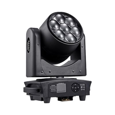 İyi bir fiyat. 7x40W RGBW LED Moving Head Light with 540° Pan/Tilt and 50000 Hours Lifespan for Stage Lighting çevrimiçi