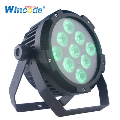 İyi bir fiyat. 9*18W 6 In 1 Renkli Aküle Aktıran Etkinlikler / Düğünler İçin Sahne Işıkları çevrimiçi