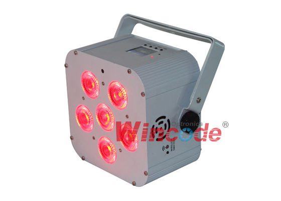 İyi bir fiyat. WiFREE Par 6 Pil ile çalışan Sahne Işıkları 6 × 18W RGBWA + UV Renkli LCD Ekranla çevrimiçi