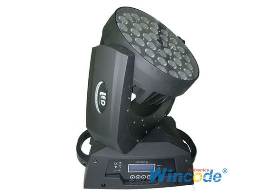 İyi bir fiyat. Profesyonel Hareketli Baş Yıkama Işığı RGBW 4 In 1, Renkli Yıkama LED Zoom Hareketli Baş Yıkama Işığı çevrimiçi