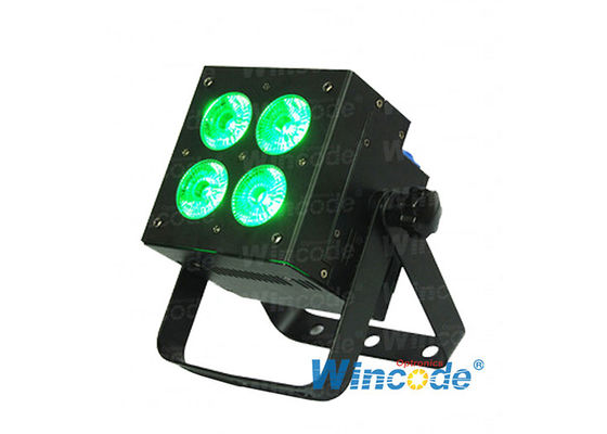 İyi bir fiyat. 4×18W RGBWA+UV 6 in 1 LED Par Light, LED Flat Par Light, LED Uplight For Wedding Dj Events çevrimiçi