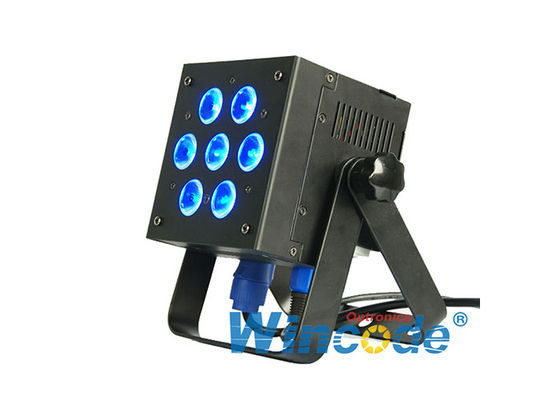 İyi bir fiyat. 7×18W RGBWA+UV 6 in 1 LED Par Light, LED Truss Uplight, Düğün DJ Etkinlikleri için LED Uplight çevrimiçi