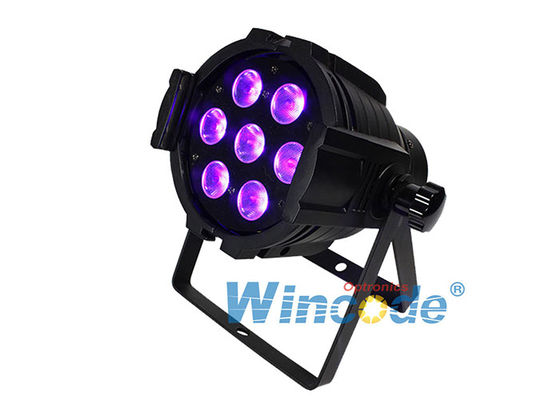 İyi bir fiyat. DMX Profesyonel LED Sahne Işığı 7×3W RGB 3 in 1 LED Par Light çevrimiçi