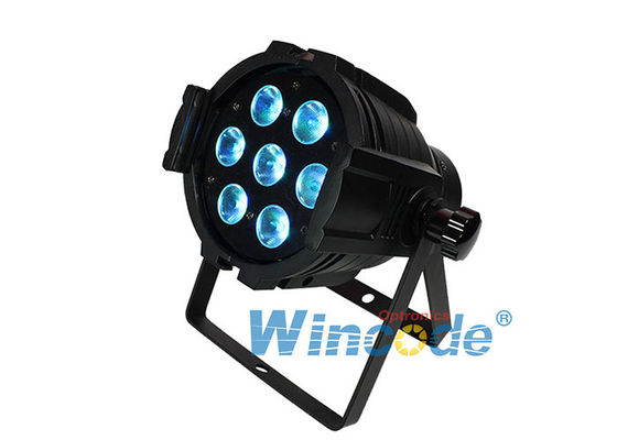 İyi bir fiyat. RGBWA + UV 6 In 1 Par Can Sahne Işıkları, Renk Değişen LED Işıklar 7×12W çevrimiçi