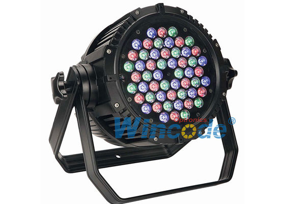 İyi bir fiyat. Tek başına kontrol LED Par 54 × 3W RGBW Su geçirmez, Profesyonel Sahne Işığı 8 Kanal çevrimiçi