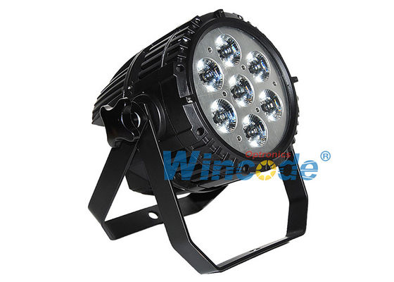 İyi bir fiyat. Dışarıdaki Ticari Dışarıdaki Işıklandırma 7 X 10w, Led Sahne Yıkama Işıklandırması RGBW 4 In 1 çevrimiçi