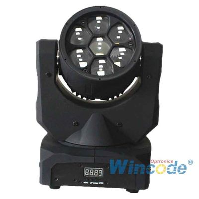 İyi bir fiyat. Akıllı Kontrol LED Hareketli Baş Işığı 7 * 10W 0-100% 16 Bitli Doğrusal Dimmer çevrimiçi