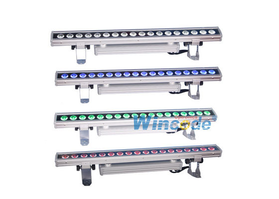 İyi bir fiyat. DMX Led Duvar Çamaşır Fenerleri Alüminyum Vücut RGBAW 0 - 100% Reklâm Taşları için Hafifleştirme çevrimiçi