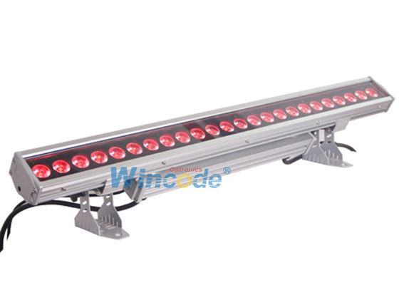 İyi bir fiyat. Reklam binası için açık hava manzara aydınlatması, Led Duvar yıkayıcı IP65 24 * 10w RGBW çevrimiçi