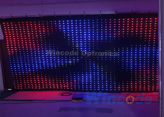 İyi bir fiyat. P5 Esnek LED Duvar Parlak Parlak Renkler Dimmer Standard DMX512 Disko için çevrimiçi