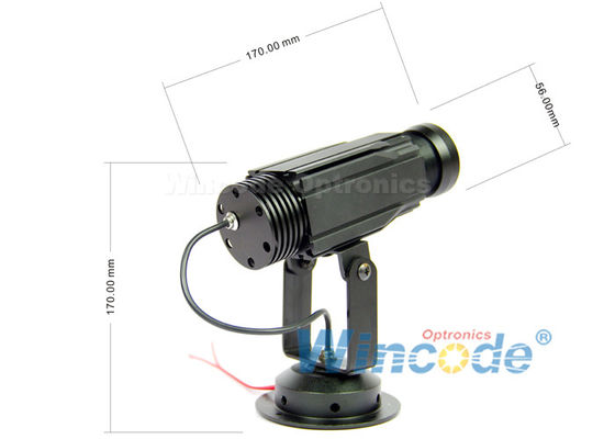 İyi bir fiyat. 12W taşınabilir LED Projector Alüminyum Bölüm, LED Logo Kapı Projector Işıkları IP44 çevrimiçi