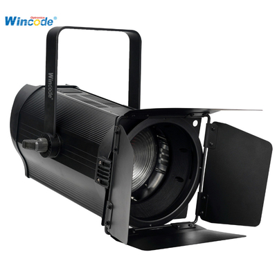 CRI≥95 200W İki Renkli 2'de 1 LED Fresnel Spotlight Otomatik Zoom Fokus DMX RDM