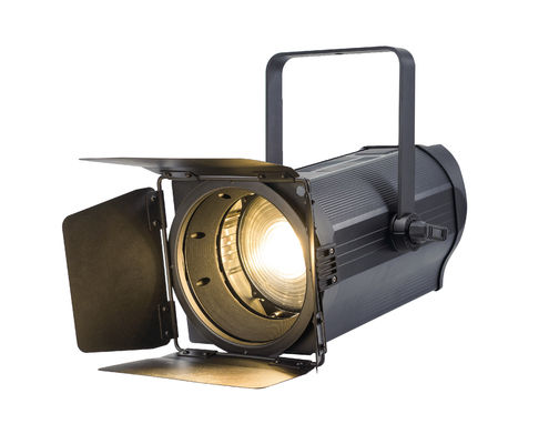 CRI 97 400W COB LED Soğuk Beyaz Sıcak Beyaz Otomatik zoom Canlı Etkinlik Doğruluğu için Fresnel Nokta Işığı