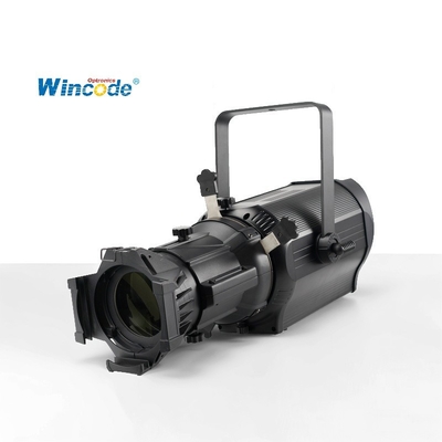300W RGBAW LED elipsoidal Spotlight. DMX512/RDM Kontrol. Tiyatro ve Stüdyo Işığı.
