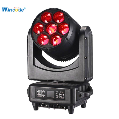 Dış kapalı IP65 Su geçirmez LED Yıkama Piksel Hareketli Baş 7pcs 60W