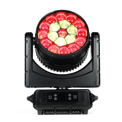 IP65 Su geçirmez RDM ve DMX512 Kontrolü ile Yüksek Parlaklıklı 19*40W LED Hareketli Baş Işığı
