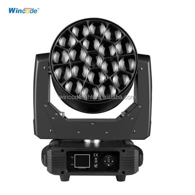İyi bir fiyat. 19*15W LED RGBW 4 in 1 Beam Moving Head Light with 50000 Hours Lifespan for Night Club and Wedding çevrimiçi