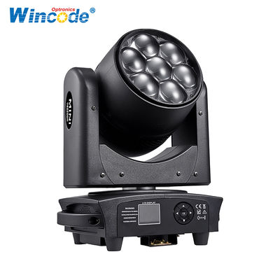 İyi bir fiyat. 7x40W RGBW LED Moving Head Light with 540° Pan/Tilt and DMX512 Control for Stage Lighting çevrimiçi