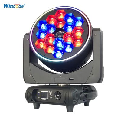 İyi bir fiyat. K15 19x40W RGBW 4in1 LED Moving Head Light with 540° Pan Movement and Bee Eye Effects for Stage Lighting çevrimiçi