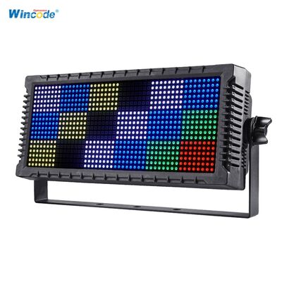 İyi bir fiyat. 18 Bölüm LED Strobe Sahne Işığı Otomatik DMX512 Piksel Kontrolü Işıklandırma RDM RGB 3 in 1 Renkli Flaş Işık Gösteri Sahnesi için çevrimiçi